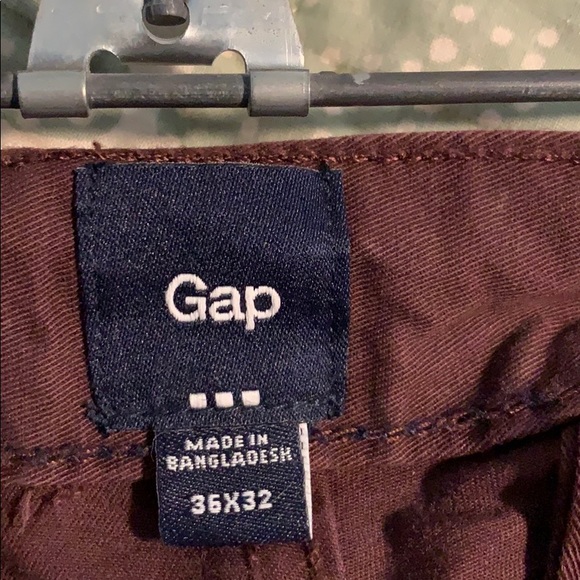 Gap Chinos - Maroon - size 34 - Picture 3 of 3